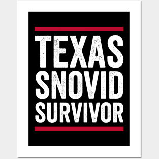 Texas Snovid Survivor Posters and Art